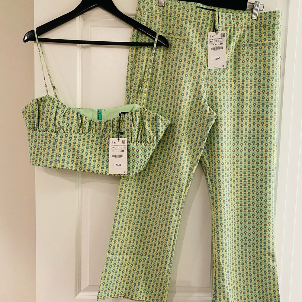 Zara 2 piece set. Super cute! Size XXL